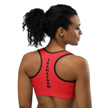 Load image into Gallery viewer, Red Sports bra