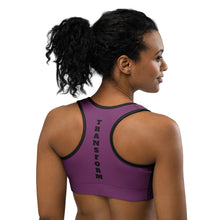 Load image into Gallery viewer, Eggplant Sports bra