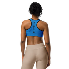 Load image into Gallery viewer, Blue Sports bra