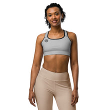 Load image into Gallery viewer, Silver Sports bra