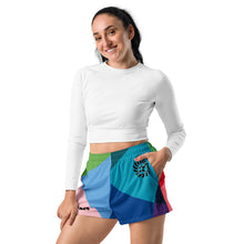 Load image into Gallery viewer, Color Wheel Unisex Athletic Shorts
