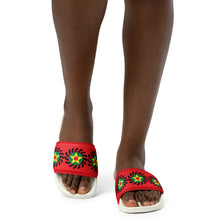 Load image into Gallery viewer, Women's Red Suban slides