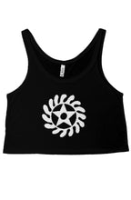 Load image into Gallery viewer, Suban flowy boxy tank top black