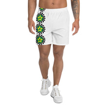 Load image into Gallery viewer, Suban White Striped Long Shorts