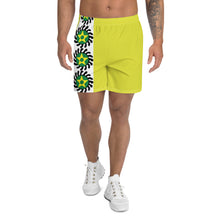 Load image into Gallery viewer, Suban Yellow Striped Long Shorts