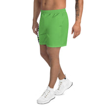 Load image into Gallery viewer, Suban Green Striped Long Shorts