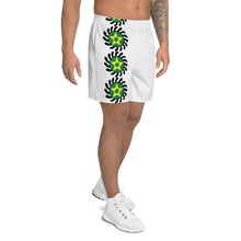 Load image into Gallery viewer, Suban White Striped Long Shorts