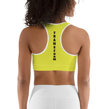 Load image into Gallery viewer, Yellow Center Stripe Suban Sports bra
