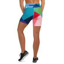 Load image into Gallery viewer, Color Wheel Yoga Shorts