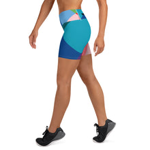 Load image into Gallery viewer, Color Wheel Yoga Shorts