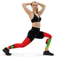 Load image into Gallery viewer, Geometric Suban Sports Leggings