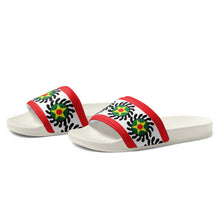 Load image into Gallery viewer, White Suban Men’s slides
