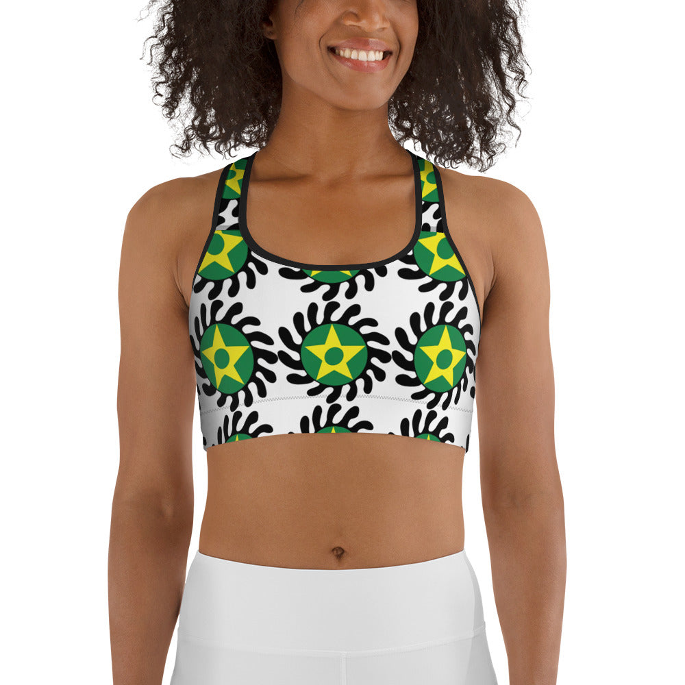 All Over Print Suban Sports bra