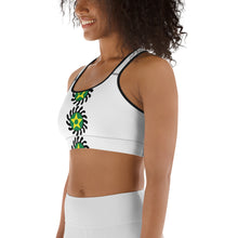 Load image into Gallery viewer, White Center Suban Sports bra
