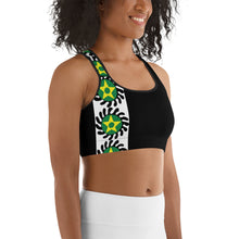 Load image into Gallery viewer, Black Side Stripe Suban Sports bra
